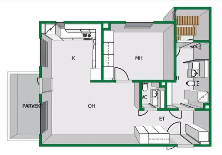 Northern Lights Apartment Rovaniemi Zewnętrze zdjęcie